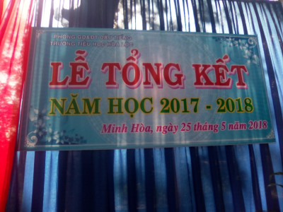Lễ tổng kết năm học 2017- 2018