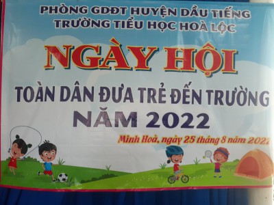 NGÀY HỘI TOÀN DÂN ĐƯA TRẺ ĐẾN TRƯỜNG NĂM HỌC 2022-2023