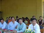 Phụ huynh tham gia lễ sơ kết năm học