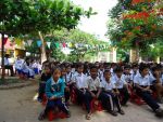 Phụ huynh tham gia lễ sơ kết năm học