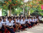 Phụ huynh tham gia lễ sơ kết năm học