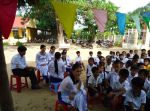 Phụ huynh tham gia lễ sơ kết năm học