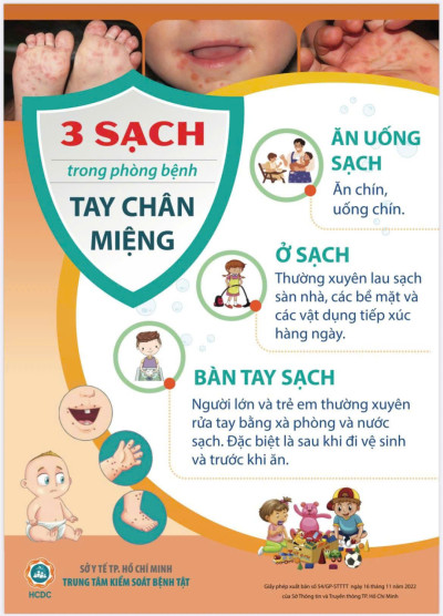 Tuyên truyền phòng chống bệnh Tay chân miêng trong trường học năm học 2025-2026