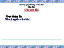 Tuần 7. Trung thu độc lập