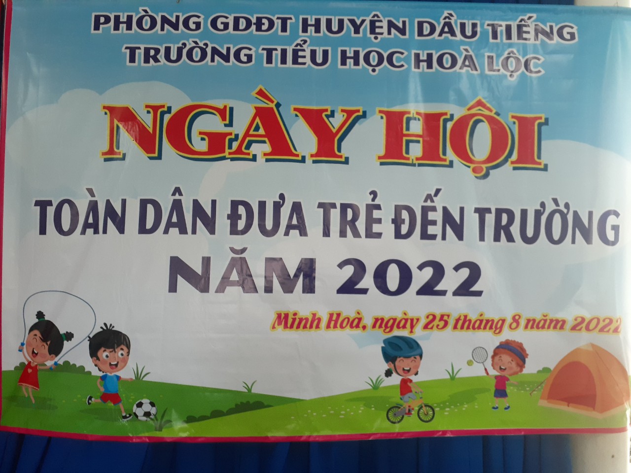 NGÀY HỘI TOÀN DÂN ĐƯA TRẺ ĐẾN TRƯỜNG NĂM HỌC 2022-2023