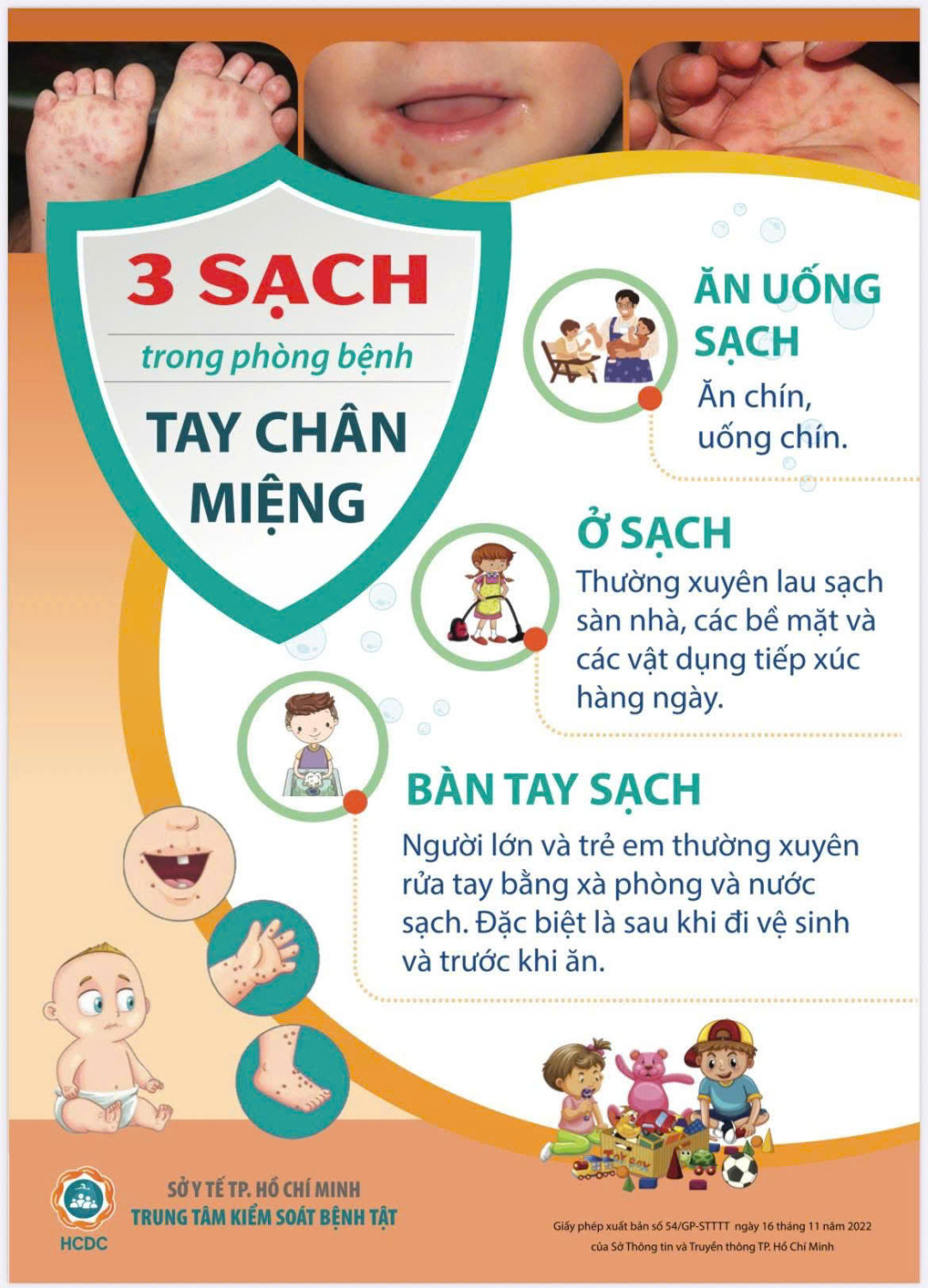 Tuyên truyền phòng chống bệnh Tay chân miêng trong trường học năm học 2025-2026